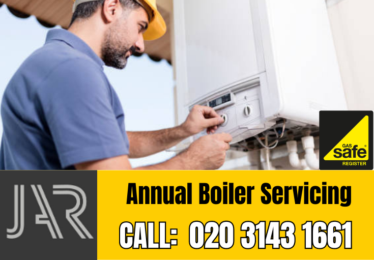 annual boiler servicing West Kensington